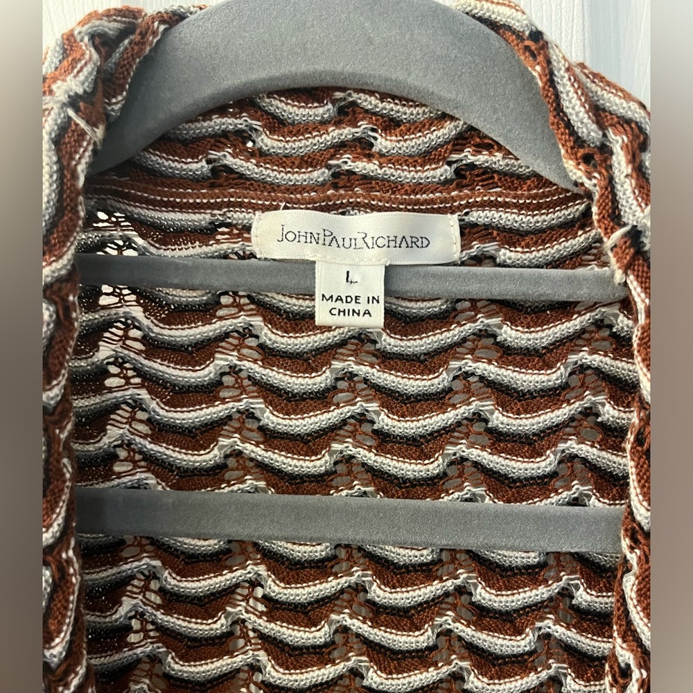 JohnPaulRichard Multicolor cardigan - Picture 4 of 10